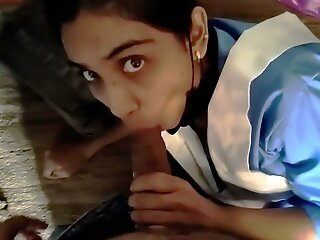 Indian School Girl First..